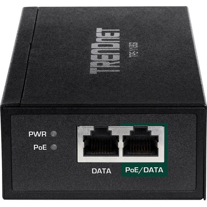 Alternate-Image7 Image for TRENDnet Gigabit PoE++ Injector, Convert A Non-PoE Port to A PoE++ Gigabit Port, PoE (15.4W), PoE+ (30W), Or PoE++ (95W), Up to 100m (328 ft), Integrated Power Supply, Black, TPE-119GI