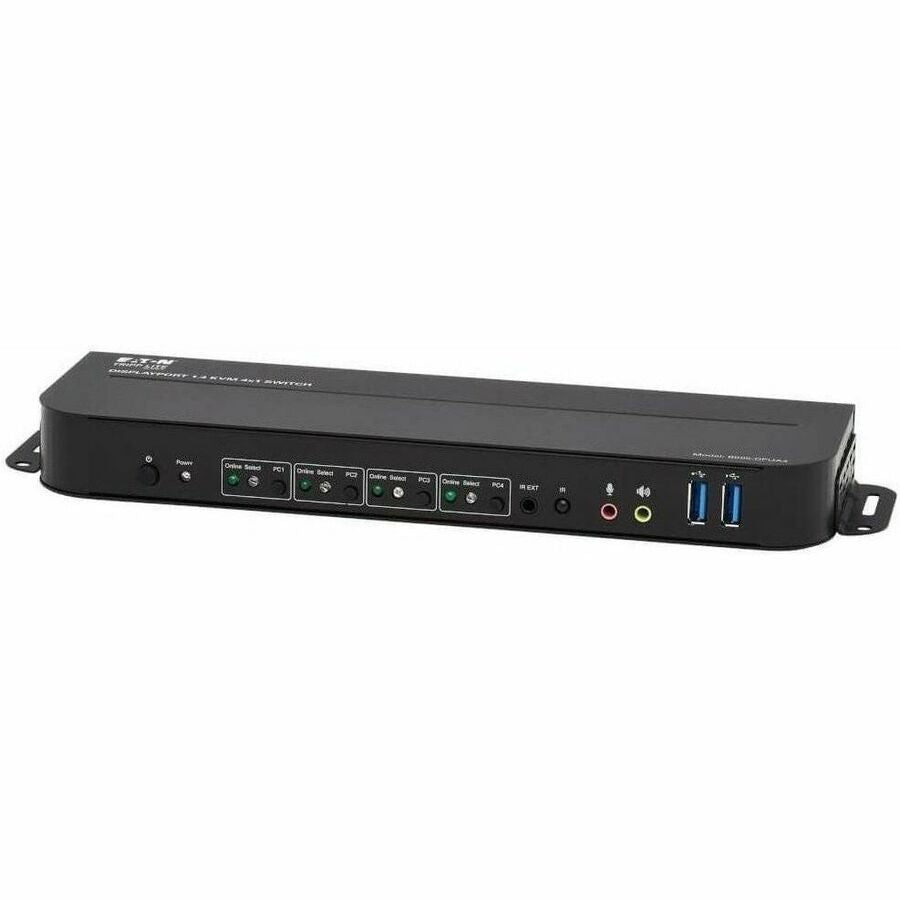 Main Image for Eaton Tripp Lite Series 4-Port DisplayPort/USB KVM Switch - 4K 60 Hz, HDR, HDCP 2.2, IR, DP 1.4, USB Sharing