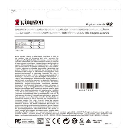 Alternate-Image1 Image for Kingston DataTraveler Kyson 256GB USB 3.2 (Gen 1) Type A Flash Drive