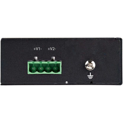 Alternate-Image3 Image for StarTech Industrial 5 Port Gigabit PoE Switch 30W, Power Over Ethernet Switch, GbE POE+ Network Switch, Unmanaged, IP-30, TAA