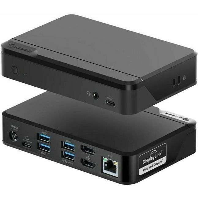 Main Image for ALOGIC Universal Twin HD Docking Station with USB-C & USB-A Compatibility - Dual Display 1080p@60Hz