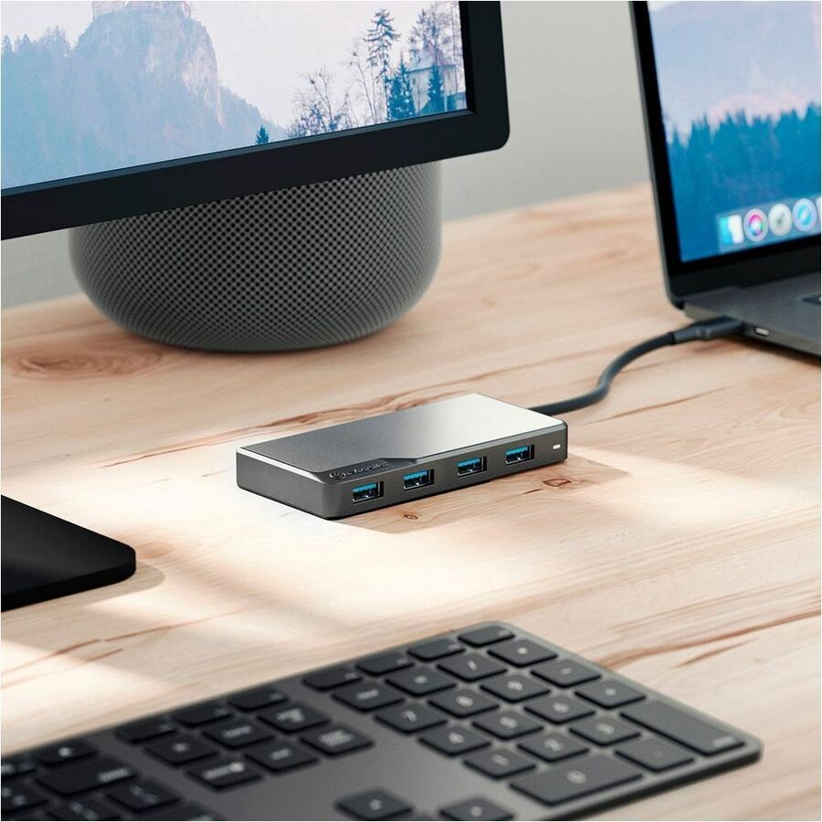 Alternate-Image4 Image for Alogic USB-C Fusion SWIFT 4-in-1 Hub - Space Grey