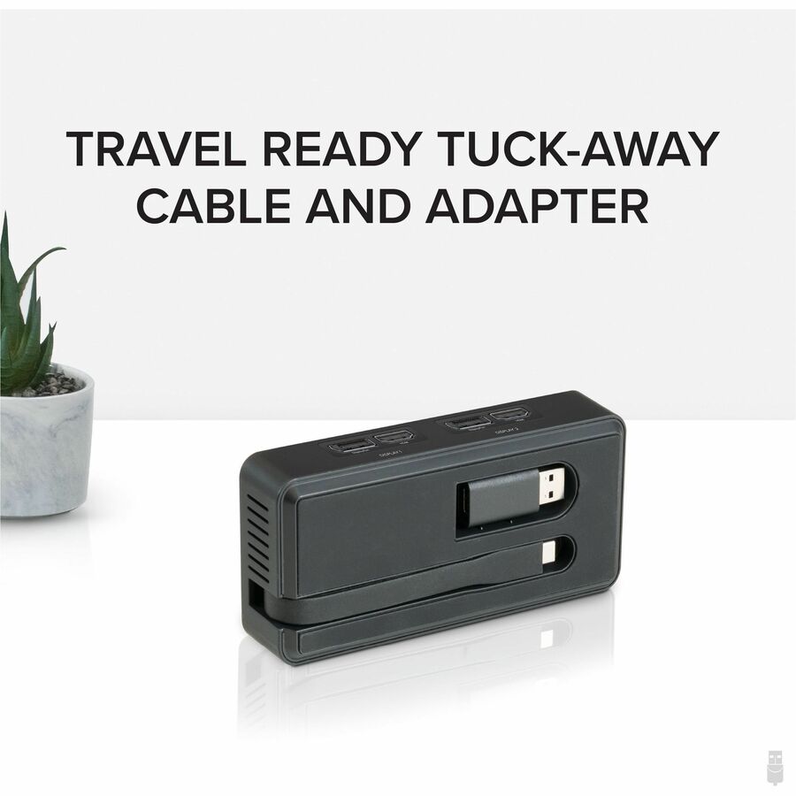 Alternate-Image5 Image for Plugable 4K DisplayPort and HDMI Dual Monitor Adapter for USB 3.0 and USB-C