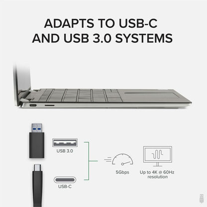 Alternate-Image4 Image for Plugable 4K DisplayPort and HDMI Dual Monitor Adapter for USB 3.0 and USB-C