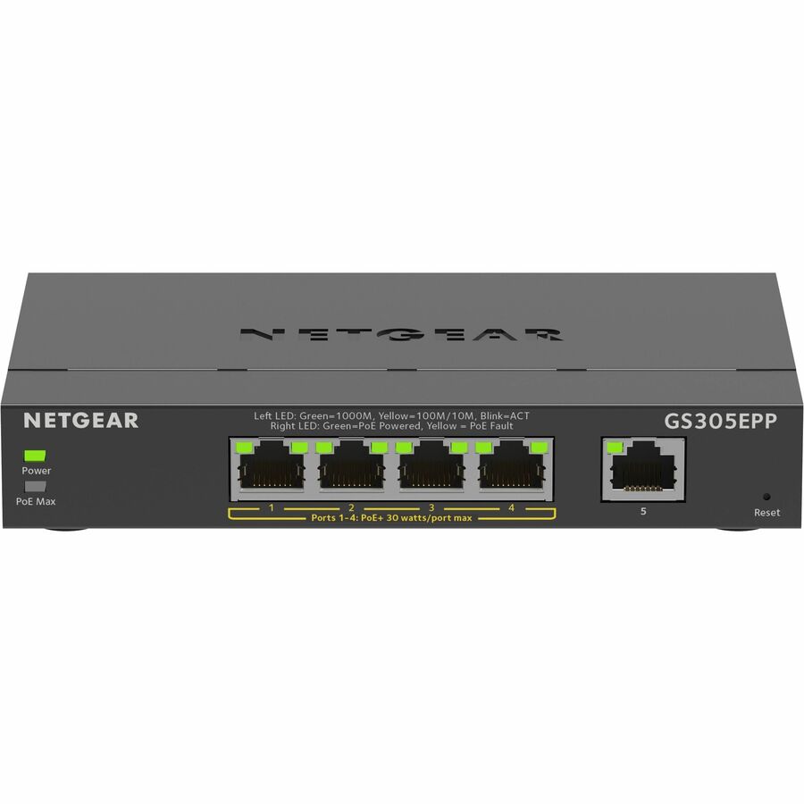 Alternate-Image5 Image for Netgear Business GS305EPP Ethernet Switch