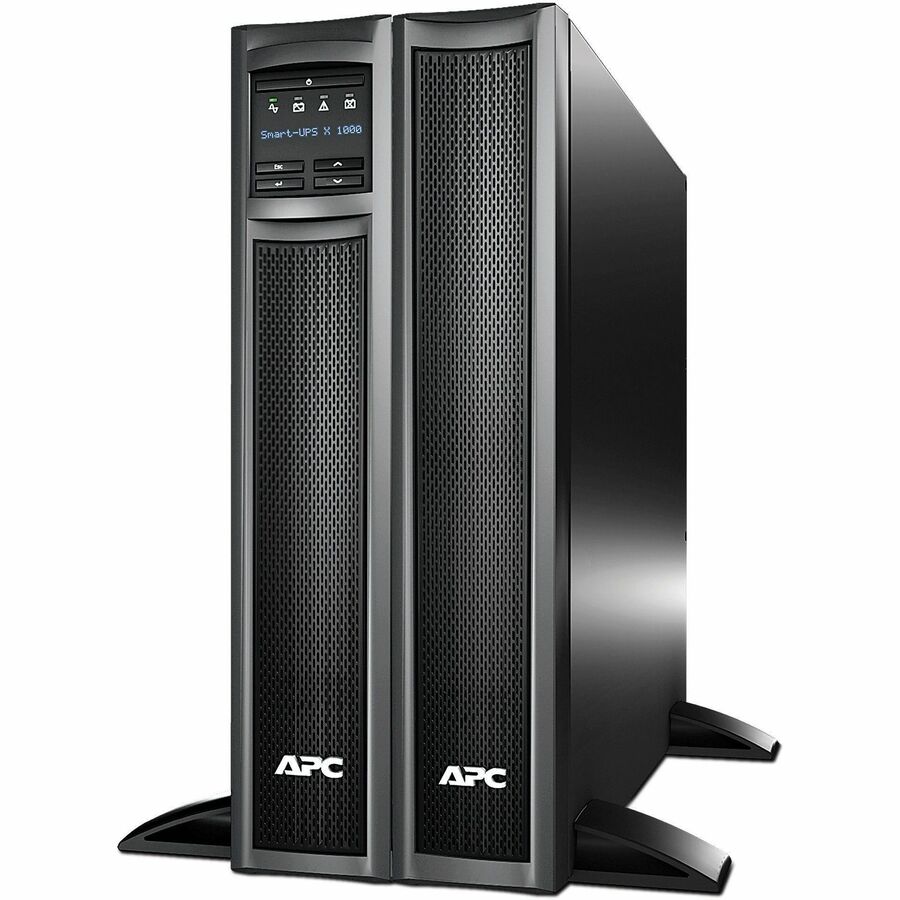 Alternate-Image2 Image for APC Smart-UPS X, Line Interactive, 1000VA, Rack/tower convertible 2U, 120V, 8x 5-15R NEMA, SmartConnect port, Extended runtime