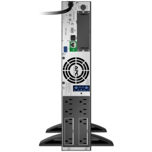 Alternate-Image1 Image for APC Smart-UPS X, Line Interactive, 1000VA, Rack/tower convertible 2U, 120V, 8x 5-15R NEMA, SmartConnect port, Extended runtime
