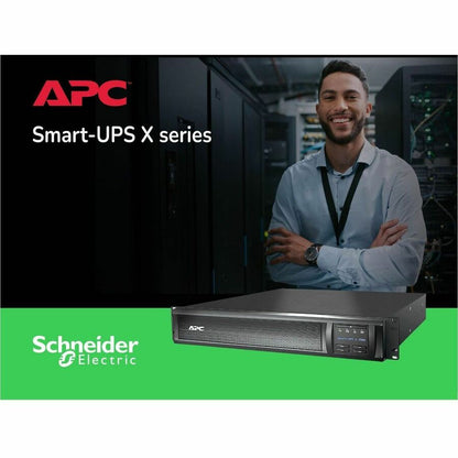 Alternate-Image9 Image for APC Smart-UPS X, Line Interactive, 1500VA, Rack/tower convertible 2U, 120V, 8x 5-15R NEMA, SmartConnect port+NMC, Extended runtime