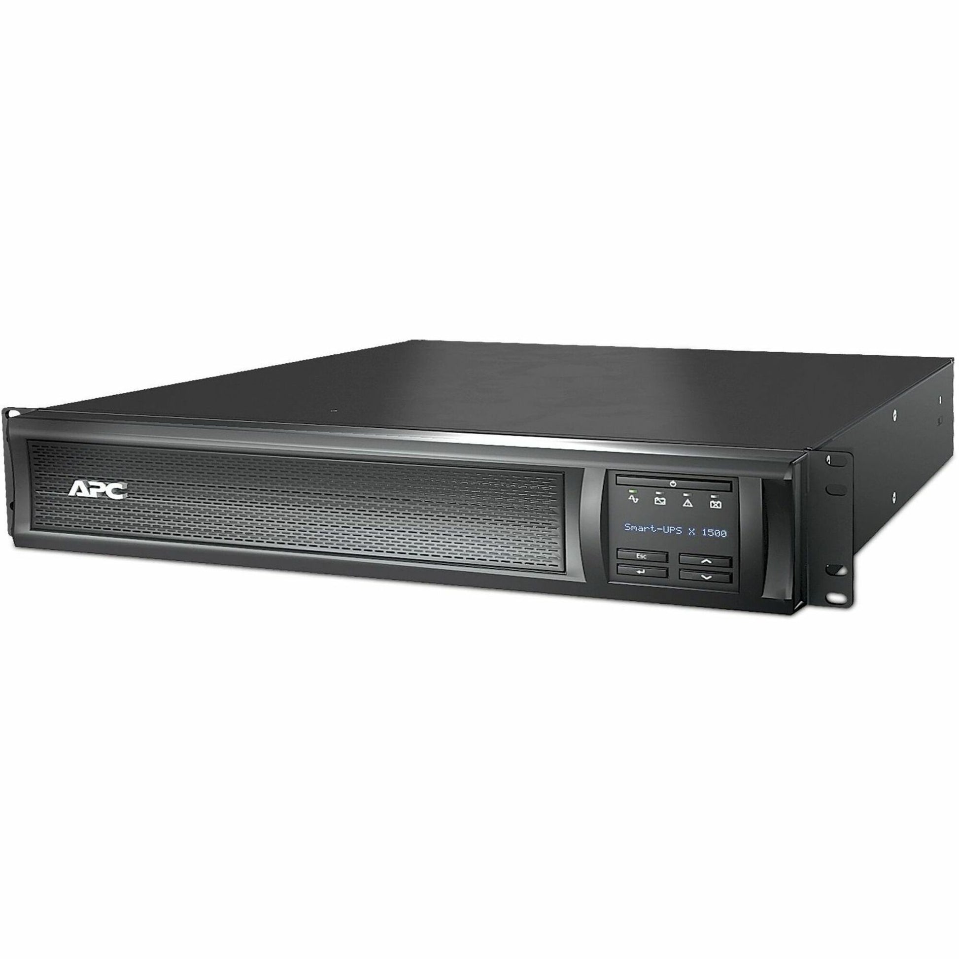 Main Image for APC Smart-UPS X, Line Interactive, 1500VA, Rack/tower convertible 2U, 120V, 8x 5-15R NEMA, SmartConnect port+NMC, Extended runtime
