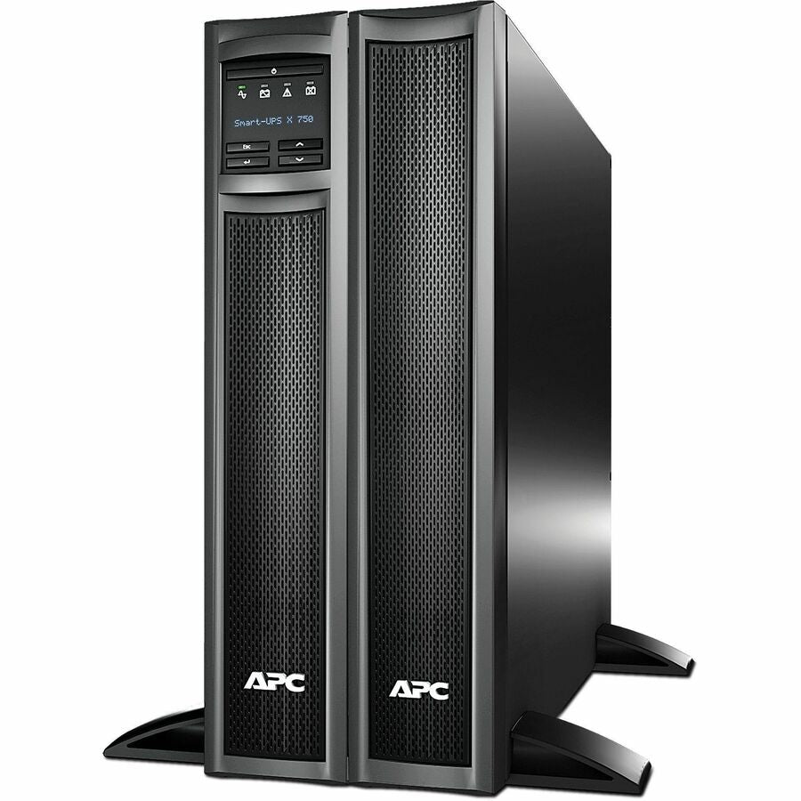 Alternate-Image2 Image for APC Smart-UPS X, Line Interactive, 750VA, Rack/tower convertible 2U, 120V, 8x 5-15R NEMA, SmartConnect port, Extended runtime