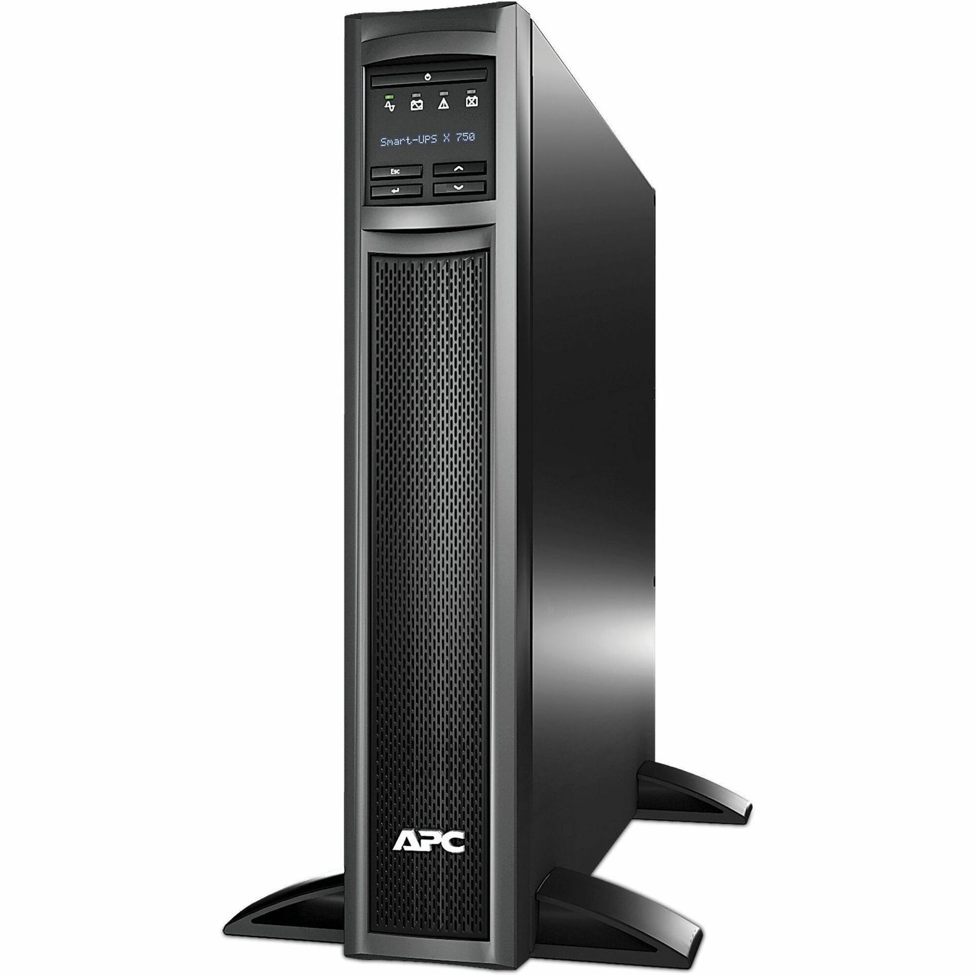 Main Image for APC Smart-UPS X, Line Interactive, 750VA, Rack/tower convertible 2U, 120V, 8x 5-15R NEMA, SmartConnect port, Extended runtime