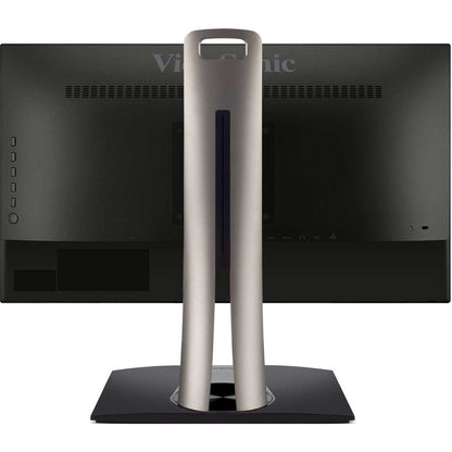 Rear Image for ViewSonic VP2768A 27 Inch 1440p ColorPro Monitor, IPS Display with 100% sRGB and Pantone Validated for Professional Photo Editing, Advanced Ergonomics, 90W USB-C, HDMI, and DisplayPort Daisy Chain