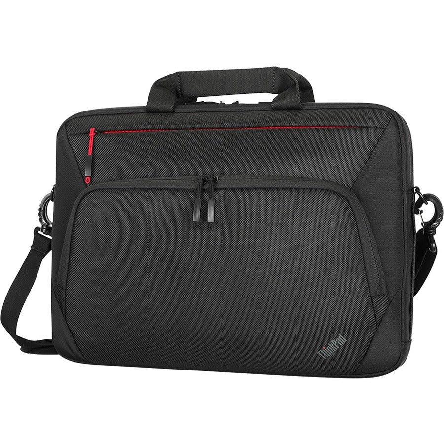 Left Image for Lenovo Essential Plus Carrying Case Rugged (Briefcase) for 15.6" Notebook - Black