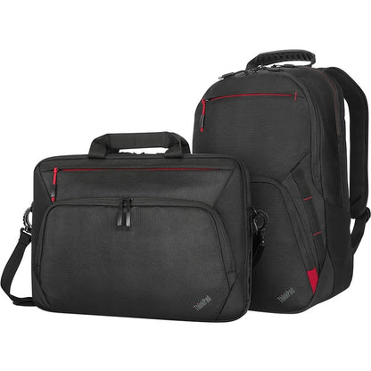 Alternate-Image3 Image for Lenovo Essential Plus Carrying Case Rugged (Briefcase) for 15.6" Notebook - Black