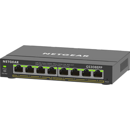 Main Image for Netgear 8-Port Gigabit Ethernet PoE+ Smart Managed Plus Switch