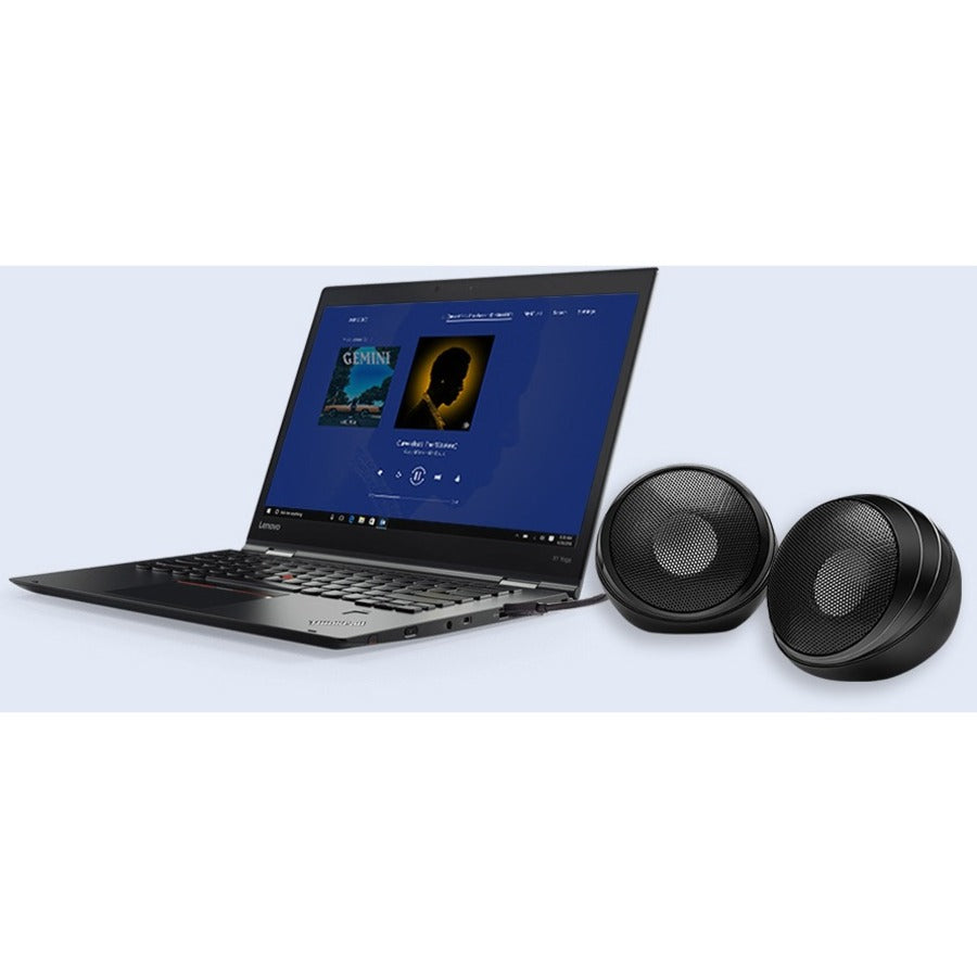 Alternate-Image4 Image for Adesso Xtream S4 USB-Powered Desktop Computer Speaker with Dynamic Sound - 5W x 2