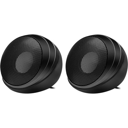 Left Image for Adesso Xtream S4 USB-Powered Desktop Computer Speaker with Dynamic Sound - 5W x 2