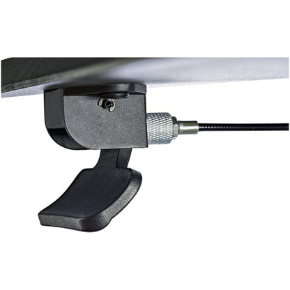 Alternate-Image5 Image for StarTech Mobile Standing Desk - Portable Sit-Stand Ergonomic Height Adjustable Cart on Wheels - Rolling Computer/Laptop Workstation