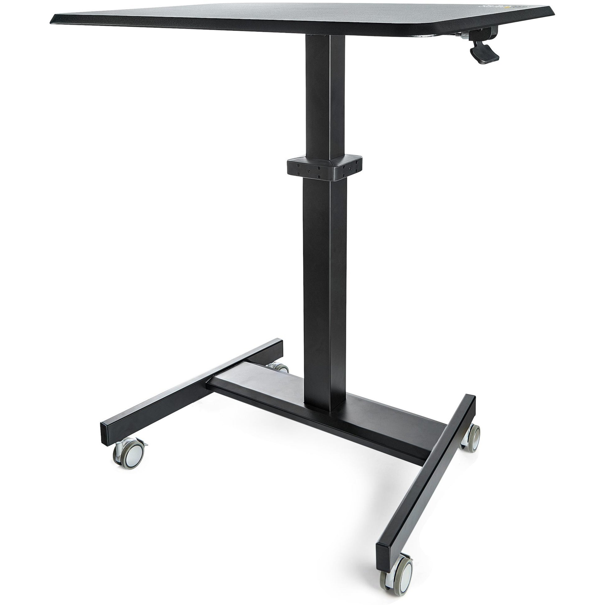 Main Image for StarTech Mobile Standing Desk - Portable Sit-Stand Ergonomic Height Adjustable Cart on Wheels - Rolling Computer/Laptop Workstation