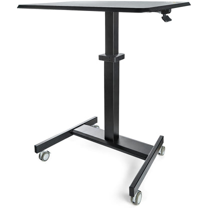 Main Image for StarTech Mobile Standing Desk - Portable Sit-Stand Ergonomic Height Adjustable Cart on Wheels - Rolling Computer/Laptop Workstation