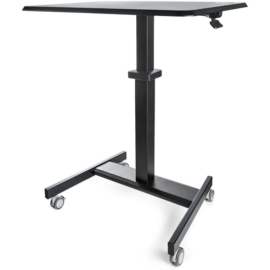 Main Image for StarTech Mobile Standing Desk - Portable Sit-Stand Ergonomic Height Adjustable Cart on Wheels - Rolling Computer/Laptop Workstation