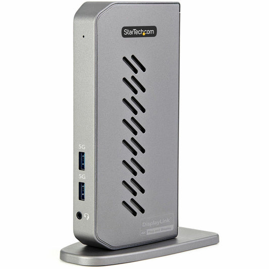 Main Image for StarTech.com USB-C USB-A Dock - Hybrid Universal USB 3.0 Laptop Docking Station - Dual Monitor 4K 60Hz HDMI/DisplayPort - 6xUSB Type-A/GbE