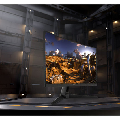 Life-Style Image for Asus VG27VH1B 27" Class Full HD Curved Screen Gaming LCD Monitor - 16:9 - Black