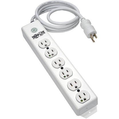 Alternate-Image2 Image for Tripp Lite by Eaton Safe-IT Medical-Grade Power Strip UL 1363 6x Hospital-Grade Outlets Antimicrobial 1.5 ft. (0.45 m) Cord