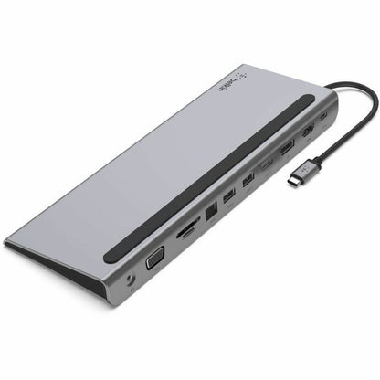 Alternate-Image4 Image for Belkin Univsersal USB-C 11-in-1 Multiport Dock - Laptop Docking station - USB-C - VGA, HDMI, DP - GigE