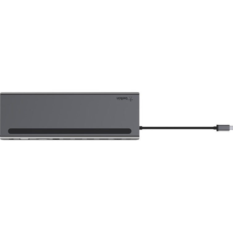 Alternate-Image7 Image for Belkin Univsersal USB-C 11-in-1 Multiport Dock - Laptop Docking station - USB-C - VGA, HDMI, DP - GigE