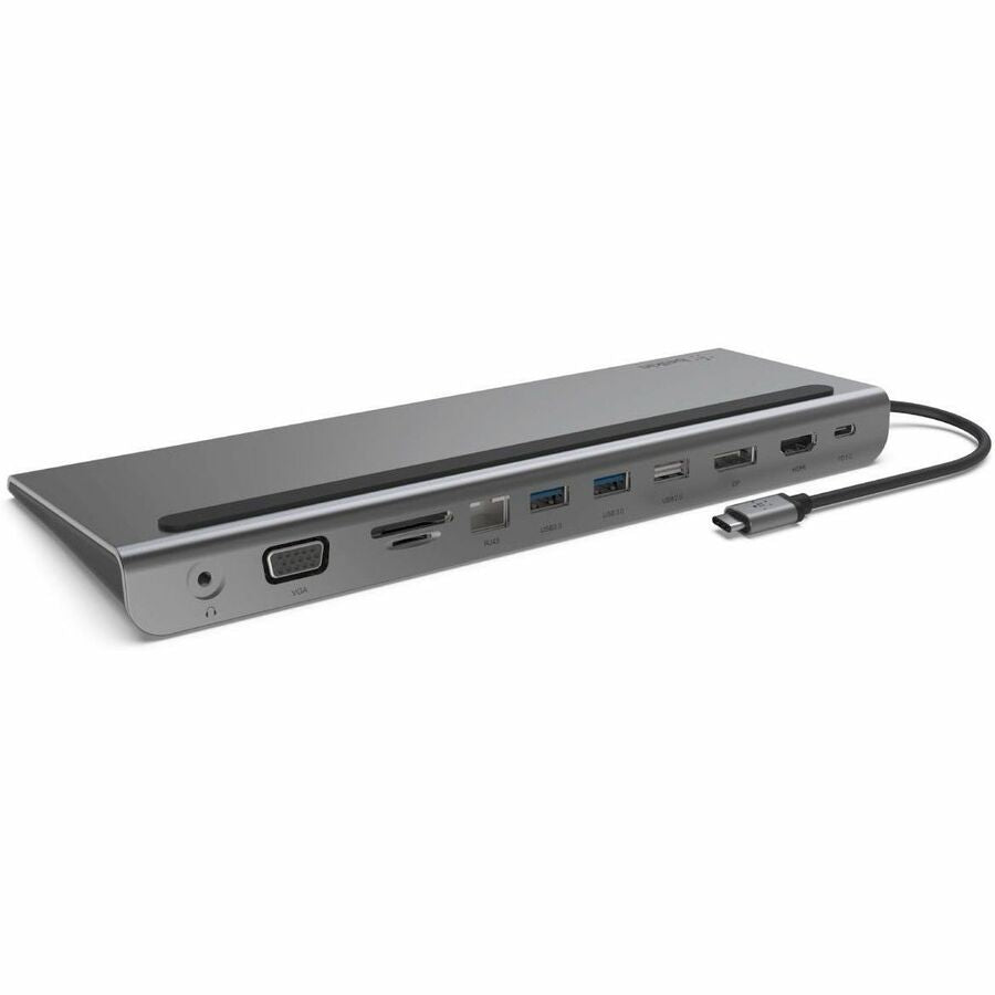 Alternate-Image5 Image for Belkin Univsersal USB-C 11-in-1 Multiport Dock - Laptop Docking station - USB-C - VGA, HDMI, DP - GigE