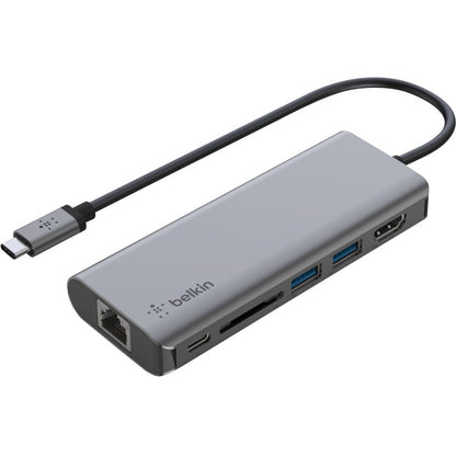 Alternate-Image5 Image for Belkin USB-C 6-in-1 Multiport Adapter, Laptop Docking Station, 4k HDMI, 100W Power Delivery