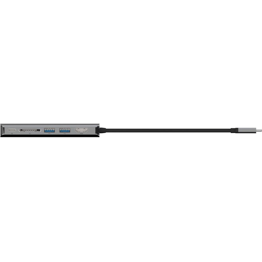 Alternate-Image1 Image for Belkin USB-C 6-in-1 Multiport Adapter, Laptop Docking Station, 4k HDMI, 100W Power Delivery