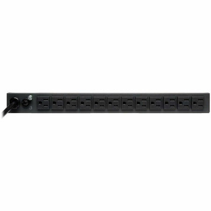 Rear Image for Eaton Tripp Lite Series 1.8kW 120V Single-Phase Basic PDU - 13 NEMA 5-15R Outlets, 5-15P Input, 6 ft. Cord, 1U Rack-Mount