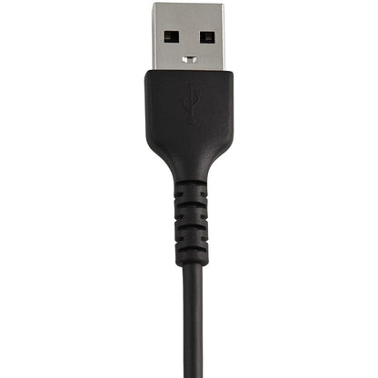 Alternate-Image5 Image for StarTech 6 inch/15cm Durable Black USB-A to Lightning Cable, Rugged Heavy Duty Charging/Sync Cable for Apple iPhone/iPad MFi Certified