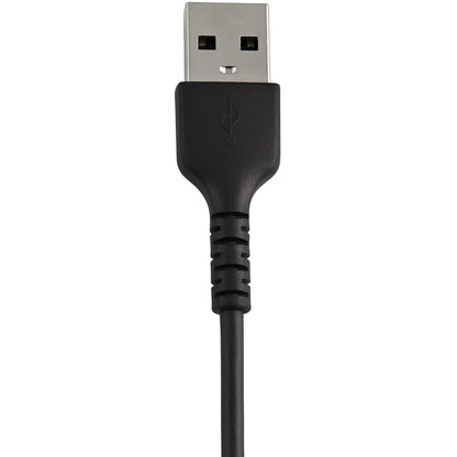 Alternate-Image5 Image for StarTech.com 12inch/30cm Durable Black USB-A to Lightning Cable, Rugged Heavy Duty Charging/Sync Cable for Apple iPhone/iPad MFi Certified