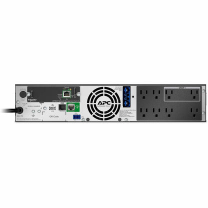 Alternate-Image1 Image for APC Smart-UPS X, Line Interactive, 750VA, Rack/tower convertible 2U, 120V, 8x 5-15R NEMA, SmartConnect port+NMC, Extended runtime