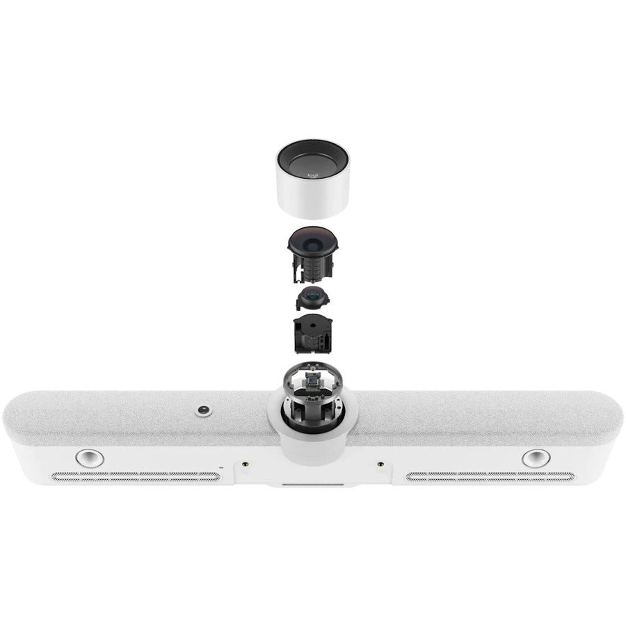 Alternate-Image2 Image for Logitech Rally Bar All-In-One Video Bar for Medium and Large Rooms, White