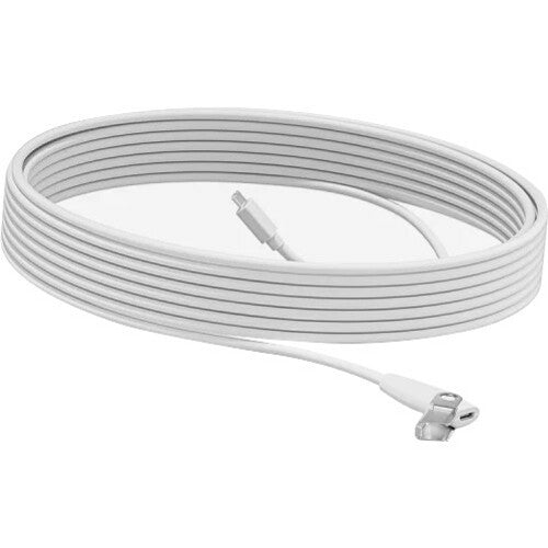 Main Image for Logitech Rally Mic Pod Extension Cable, 33 ft, White