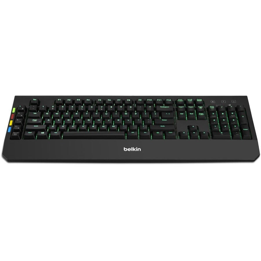 Front Image for Belkin Cybersecurity and Secure KVM Remote Control with Integrated Keyboard