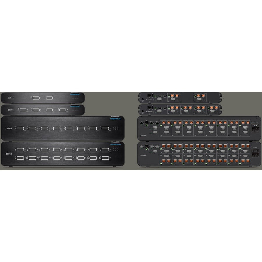 Alternate-Image1 Image for Belkin Universal 2nd Gen Secure KVM Switch, 2-Port Single Head No CAC