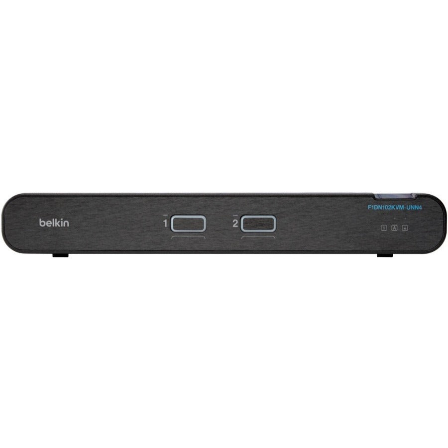 Main Image for Belkin Universal 2nd Gen Secure KVM Switch, 2-Port Single Head No CAC