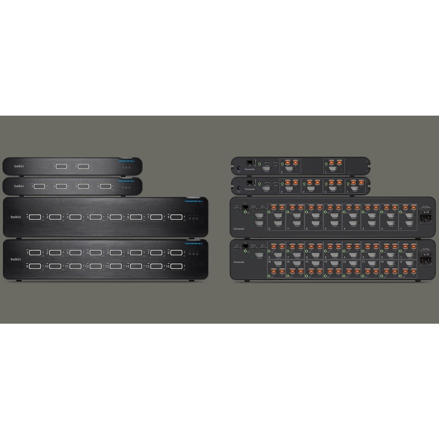 Alternate-Image2 Image for Belkin Universal 2nd Gen Secure KVM Switch, 4-Port Single Head No CAC