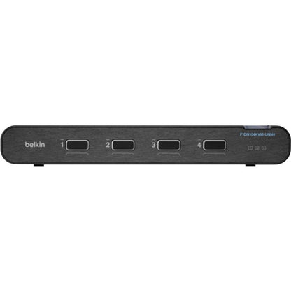 Front Image for Belkin Universal 2nd Gen Secure KVM Switch, 4-Port Single Head No CAC