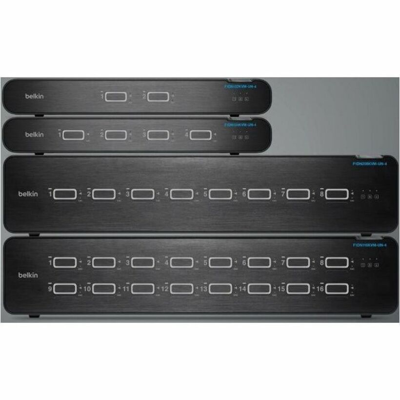 Alternate-Image2 Image for Belkin Universal 2nd Gen Secure KVM Switch, 4-Port Dual Head w/ CAC