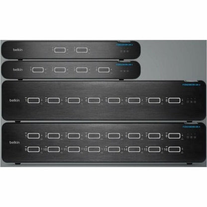 Alternate-Image2 Image for Belkin Universal 2nd Gen Secure KVM Switch, 4-Port Dual Head w/ CAC