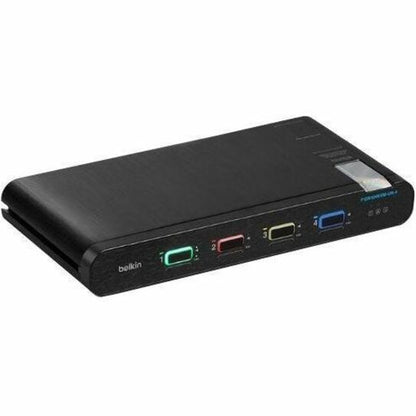 Right Image for Belkin Universal 2nd Gen Secure KVM Switch, 4-Port Dual Head w/ CAC