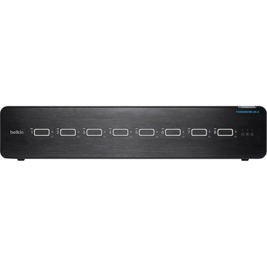 Main Image for Belkin Universal 2nd Gen Secure KVM Switch, 8-Port Dual Head w/ CAC