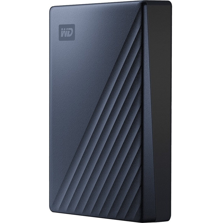 Alternate-Image1 Image for WD My Passport Ultra WDBFTM0050BBL 5 TB Portable Hard Drive - External - Blue
