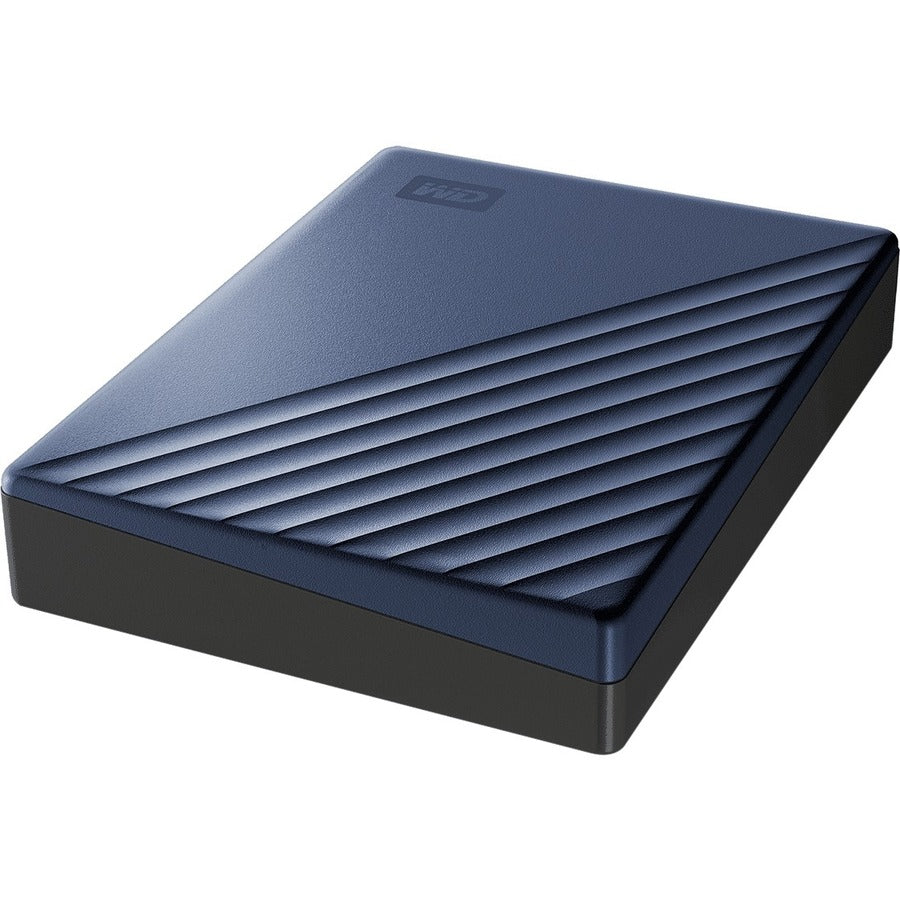 Alternate-Image3 Image for WD My Passport Ultra WDBFTM0050BBL 5 TB Portable Hard Drive - External - Blue